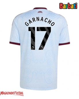 Aston Villa Alejandro Garnacho #17 Tricou Fotbal Replică 2026-27 Barbati Treilea